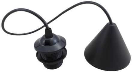 Alternative view of Avize Kablolu Plastik Sarkıt E27 Duy Tesisatı