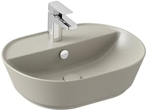 Alternative view of Geo 7428B020-0001 Oval Çanak Lavabo 55 cm, Mat Bej