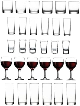 Alternative view of 30 Parça Set Istanbul Viski Rakı Shot Votka Ve Şarap Bardağı Seti