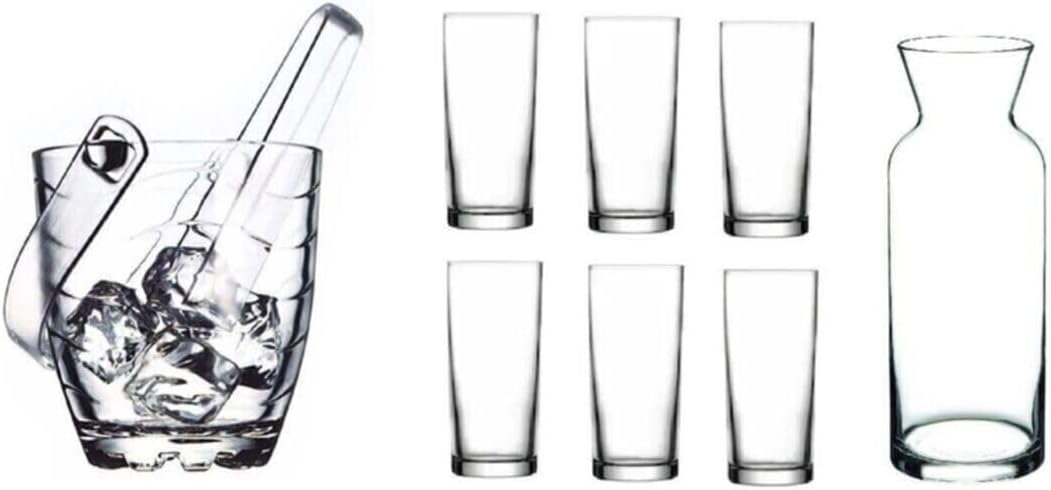 Alternative view of Rakı Bardak Ve 9 Prç. Rakı Bardağı Ve Buz Kovası Seti Fma06001 Fma06017 Fma55517