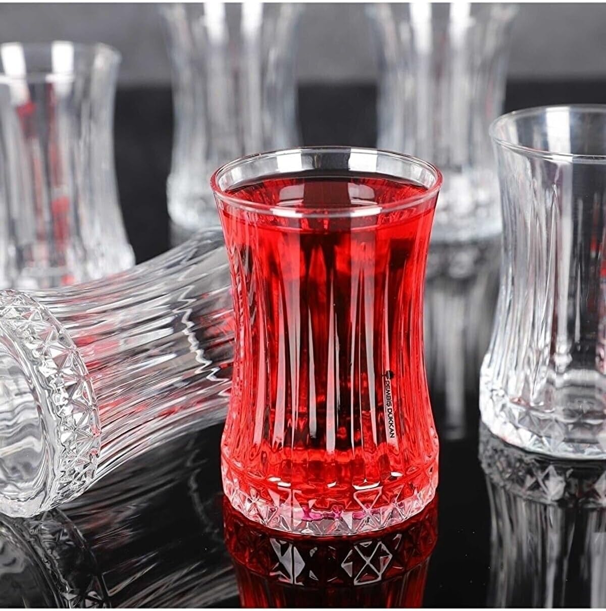 6 lı Çay Bardağı 002oa