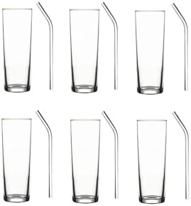 Alternative view of Cam Pipetli Votka Limonata Bardağı Meşrubat Bardak Seti 12 Parça