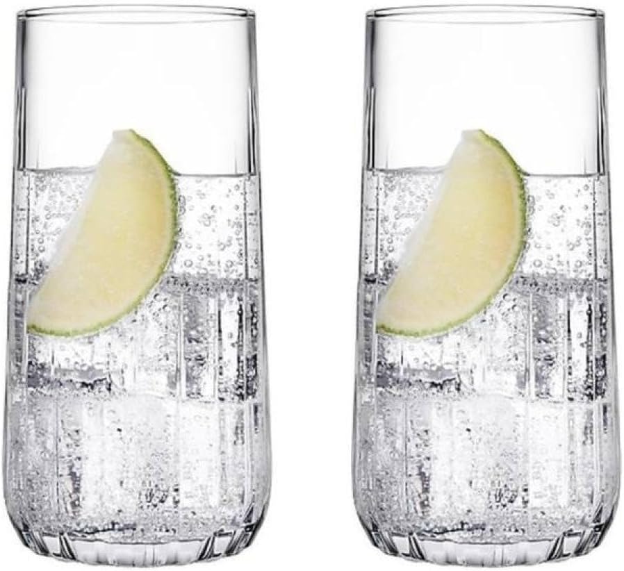 2'li Bardak Long Drınk Kokteyl Meşrubat Bardağı 360cc