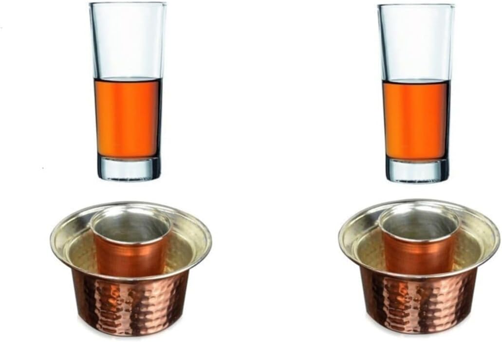 Bardak Bakır Ehlikeyf 2 Kişilik Özel Set