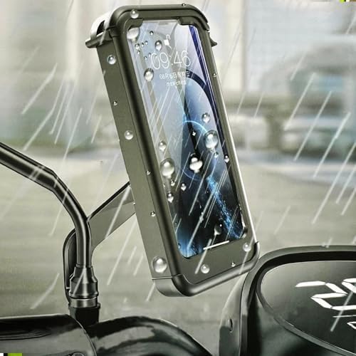 Bisiklet Motosiklet ve Scooter için Dikiz Ayna Uyumlu Telefon Tutucu Modellere Uyumlu Kolay Kurulum ve Kullanım DS-MTH3