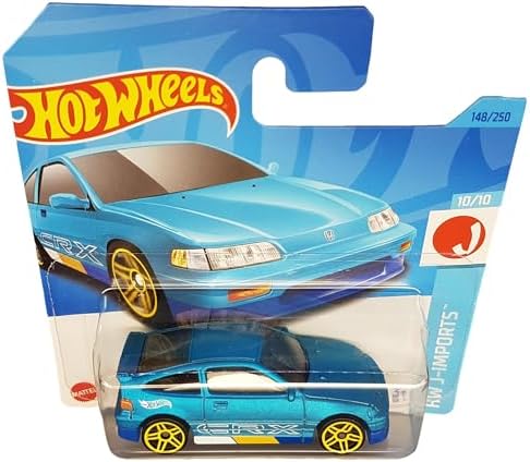 - ´88 CR-X - HW J- 10/10 - HKK68 - Short Card - mavi - Mattel 2023