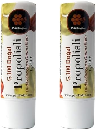 Alternative view of (2 Adet) Dudak Kremi Propolis Bal Tarçın Sarı Kantaron Vanilya Shea Hindistan Cevizi Nar Çekirdeği Nemlendirici, Koruyucu Onarıcı