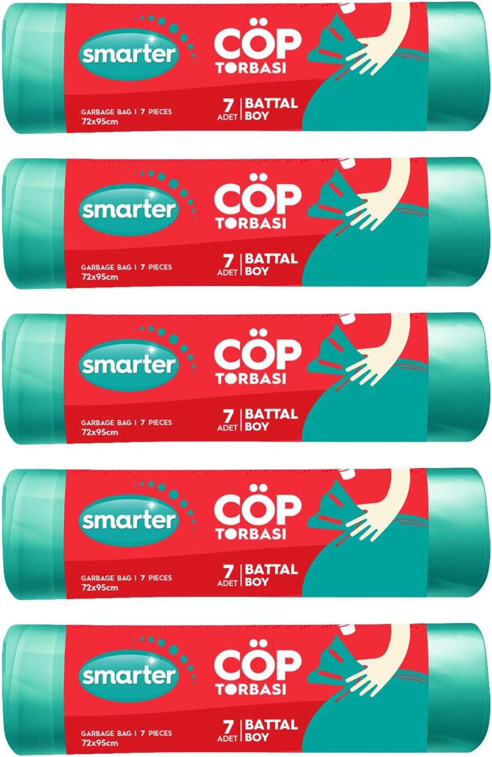 Alternative view of 5 Lİ BATTAL BOY ÇÖP TORBASI (ÇÖP POŞETİ)
