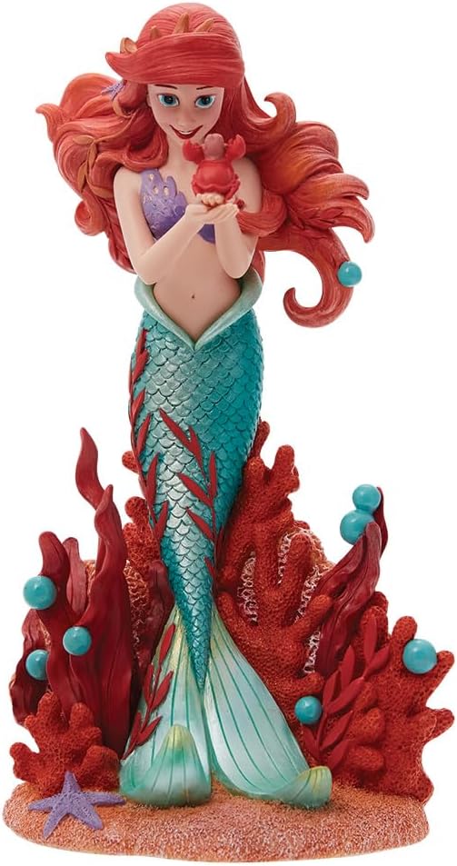 Showcase Botanik Küçük Deniz Kızı Ariel Heykelcik, 20 cm, Çok Renkli