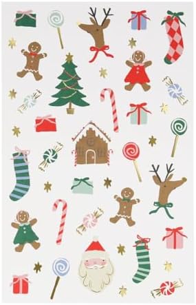 Alternative view of - Jolly Tattoo Sheet - Yeni Yıl Geçici Dövmeler (2'li)