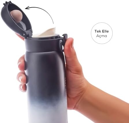 Alternative view of Skyfall Çelik Sızdırmaz Siyah Termos 350 Ml