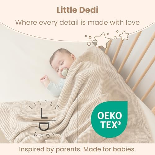 Yumuşak Örme Bebek Battaniyesi 30x40 inç – Yenidoğanlar İçin