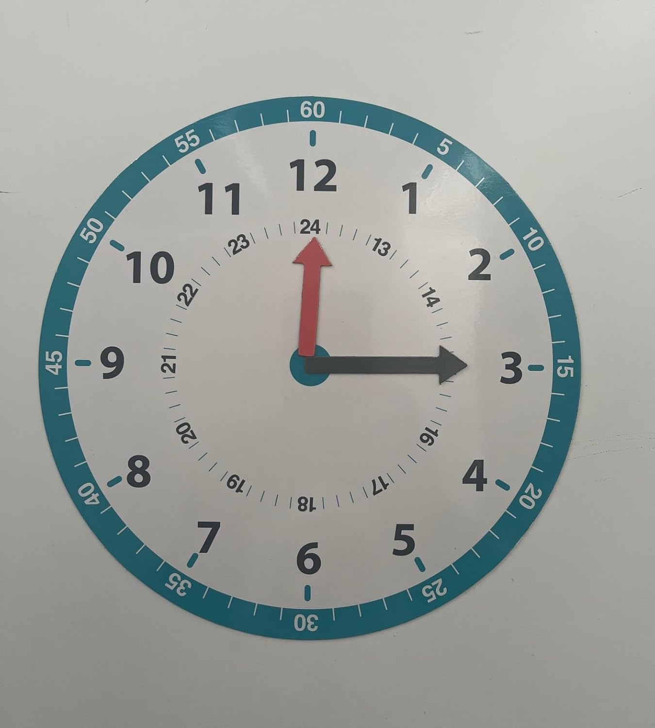 Hdg Mıknatıslı Saat Öğrenme Eğitimi Seti 20x20 cm