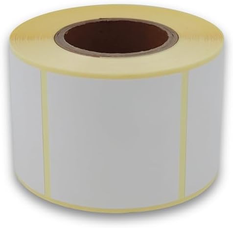 Eko Termal Etiket 50mm x 50mm Ruloda 500 Adet 40mm Çapında Direk Termal Transfer Etiketi