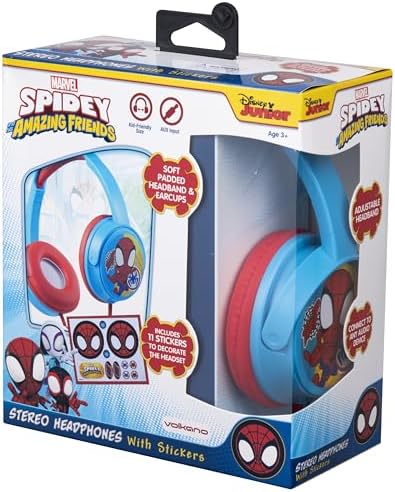 Alternative view of Spıderman Kablolu Kulaklık Çocuk Kulaklığı Lisanslı Hediye Stıckerlı MV-6513-SAF