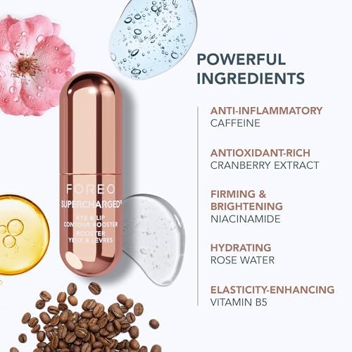 Alternative view of Foreo A Wink 'n' a Smile Paketi - BEAR 2 eyes&lips Mikro Akım Masaj Cihazı + Foreo SUPERCHARGED Göz, Dudak Çevresi Güçlendirici Serum 3x3.5ml