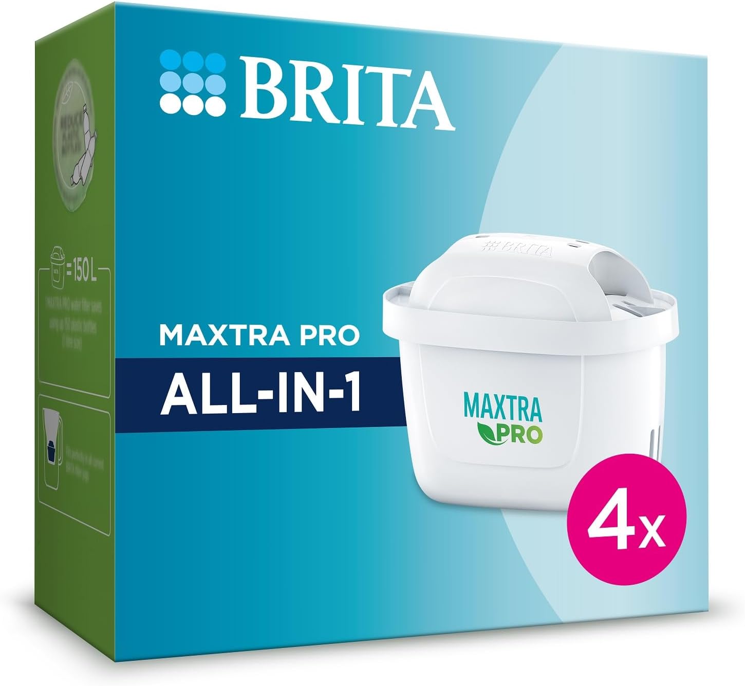 Alternative view of Maxtra Pro All-In-1 Su Arıtma Filtresi, 4’lü
