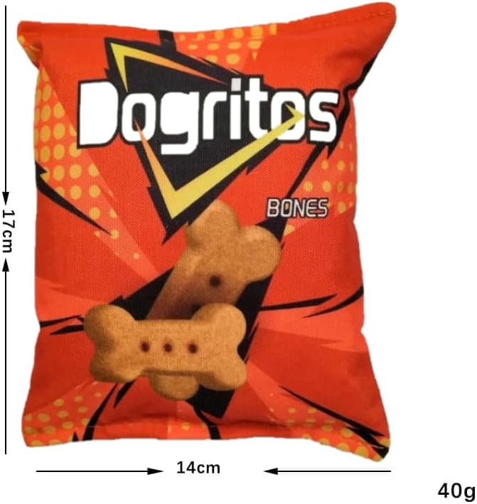 Alternative view of Tineke Cips Dayanıklı Sesli Köpek Oyuncağı 1 Adet (Dogritos)