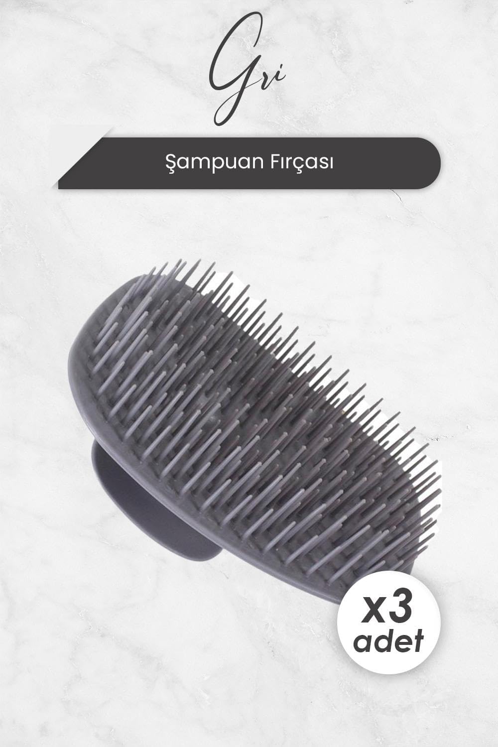 Alternative view of Şampuan Fırçası Gri 4237 x 3 Adet