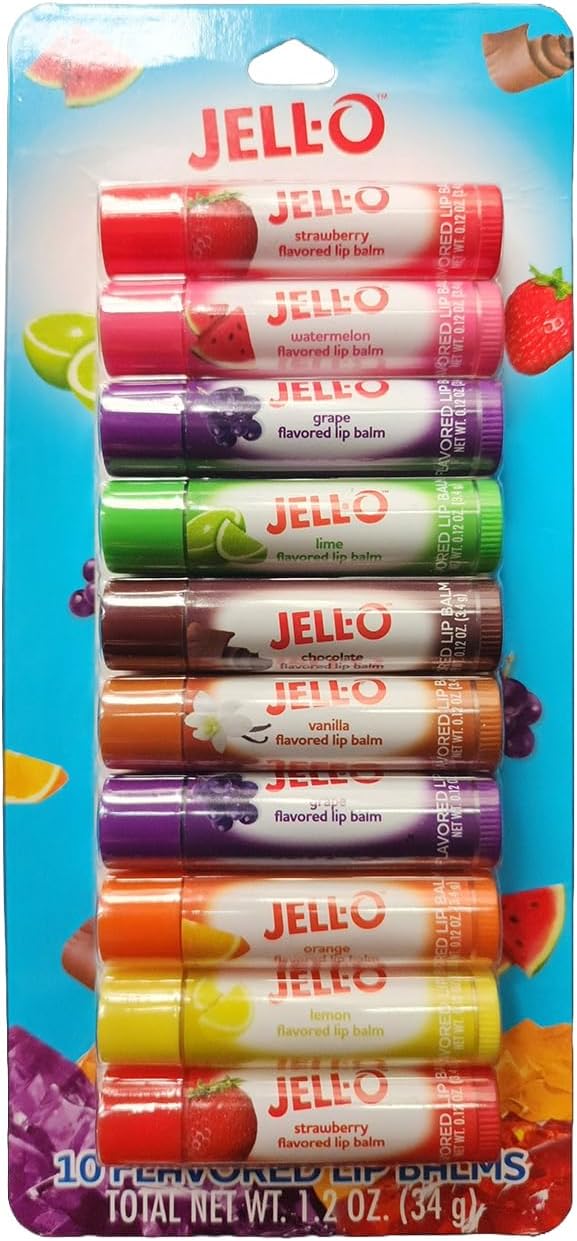 Alternative view of Taste Beauty Jell-O Lip Balm Dudak Balsamı Çeşit Paketi 10 Adet