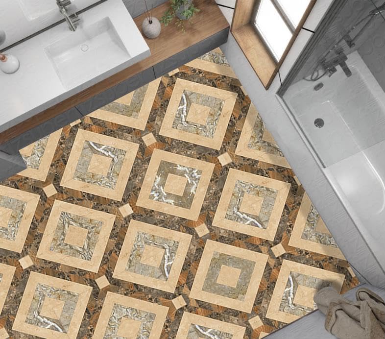 Alternative view of Yer Kaplama Zemin Kaplama Folyosu 65x130 cm Geometric Floor