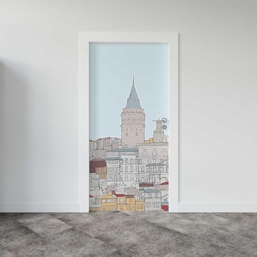 Alternative view of Kapı Giydirme Kapı Folyosu Galata Kulesi Çizim