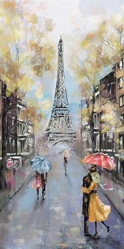 Kapı Giydirme Kapı Folyosu Paris Sarı Yağlıboya