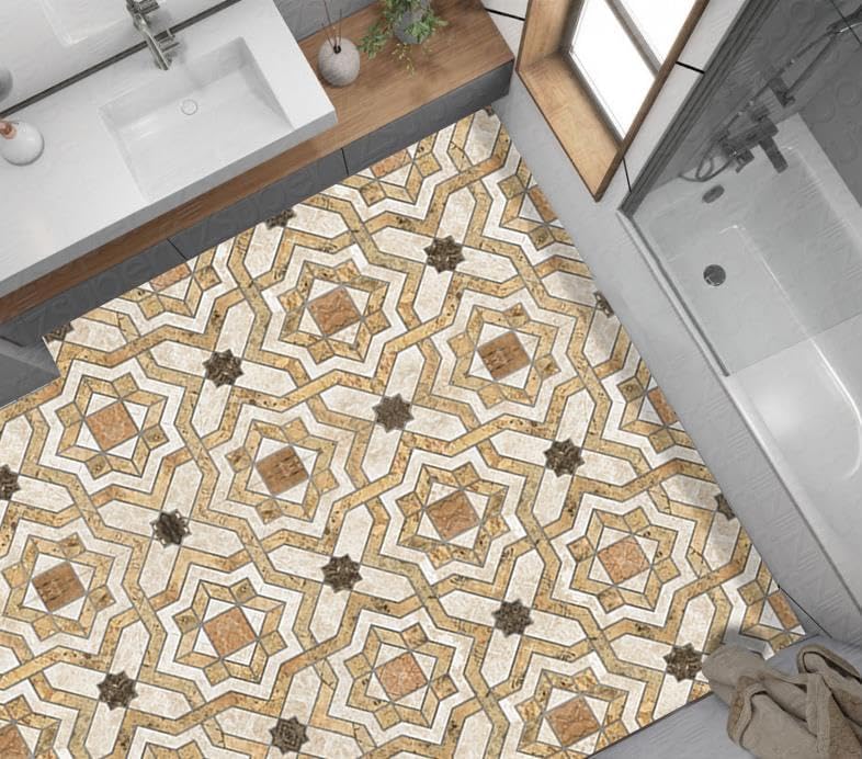 Yer Kaplama Zemin Kaplama Folyosu 65x130 cm Marble Floor