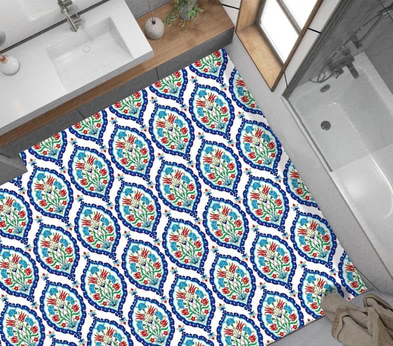 Alternative view of Yer Kaplama Zemin Kaplama Folyosu 65x130 cm Ottoman