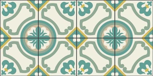 Yer Kaplama Zemin Kaplama Folyosu 65x130 cm Geometrik Desenler