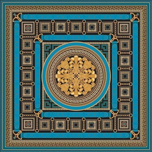 Yer Kaplama Zemin Kaplama Folyosu Dekoratif Folyo 65x65 cm 15.MODEL