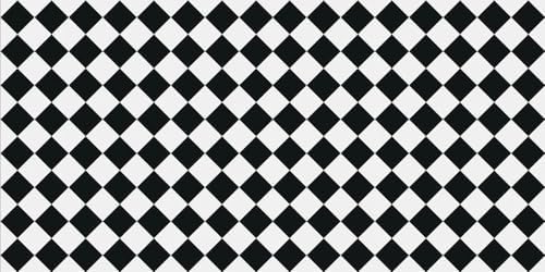 Alternative view of Yer Kaplama Zemin Kaplama Folyosu 65x130 cm Siyah Kareler
