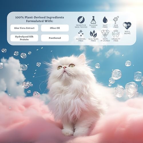 Pure&Care Bubble Kedi ve Köpek Kuru Köpük Şampuan, 350 ML