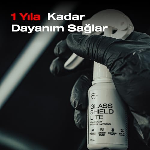 Alternative view of Glasshield Lite Araç Yağmur Kaydırıcı ve Su Itici Sprey-50 Ml-1 Yıl Etkili-Cam Koruma