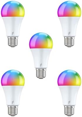 Alternative view of Akıllı Led Ampul 5'li Set, 9w-titreşimsiz, 16.7 Milyon Renk, Sesli Kontrol, 850'lümen, Doğal Sarı ve Beyaz Renk, Ambiyans, Destekli