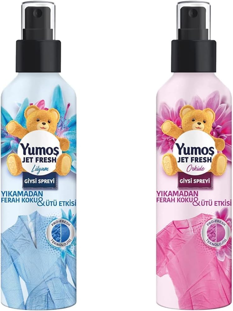 Alternative view of Yumoş JetFresh Giysi Spreyi Lilyum 200 ml(1) Yumoş JetFresh Giysi Spreyi Orkide 200 ml(1)