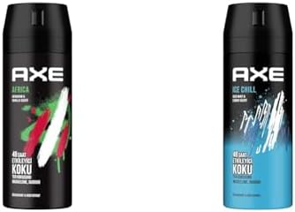 Axe Erkek Deodorant & Bodyspray Africa 48 Saat Etkileyici Koku (150 ml)(2) Axe Erkek Deodorant & Bodyspray Ice Chill 48 Saat Etkileyici Koku (150 ml)(1)