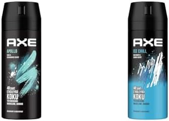 Axe Erkek Sprey Deodorant Apollo 48 Saat Etkileyici Koku Vücut Spreyi 150 ml(2) Axe Erkek Deodorant & Bodyspray Ice Chill 48 Saat Etkileyici Koku (150 ml)(1)