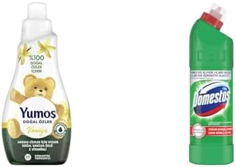 Alternative view of Yumoş Doğal Özler Konsantre Çamaşır Yumuşatıcısı Vanilya%100 Doğal Özler İçerir 1200 ml 50 Yıkama 1 Adet(1) Domestos Yoğun Kıvamlı Çamaşır Suyu Maksimum Hijyen Dağ Esintisi, 750 ml(3)