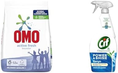 Alternative view of Fresh 5,5 kg(1) Cif Power Cleanboost Sprey Temizleyici Banyo İçin Temizleyici ve Kireç Çözücü 750 ML(2)