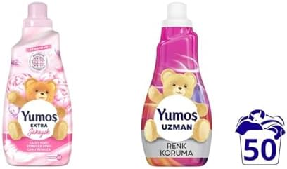 Alternative view of Yumoş Konsantre Çamaşır Yumuşatıcısı Şakayık 1440 ml(1) Yumoş Uzman Konsantre Çamaşır Yumuşatıcısı Renk Koruma Kalıcı Koku 50 Yıkama (1 x 1200 mL)(1)