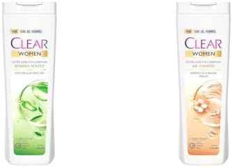 Alternative view of Clear Kepeğe Karşı Etkili Şampuan Bitkisel Sentez Aloe & Çay Ağacı Yağı 350 ml(2) Clear Kil Terapisi Arınmış ve Yumuşak Saçlar Kepeğe Karşı Etkili Şampuan 350 ml(1)