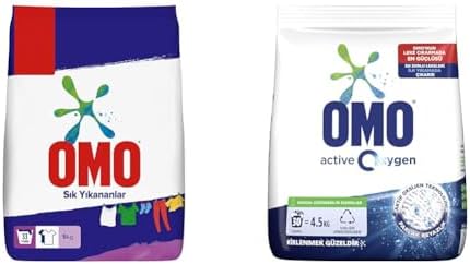 Alternative view of Toz Çamaşır Deterjanı Sık Yıkananlar 5 kg(1) Omo Oxygen Toz Çamaşır Deterjanı Beyazlar için, 4.5 kg(1)