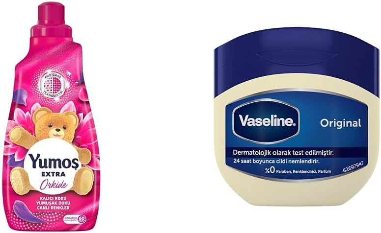 Alternative view of Yumoş Orkide 60 Yıkama Konsantre Çamaşır Yumuşatıcısı (1 x 1440 ml)(3) Nemlendirici Jel Original 100 ml(1)
