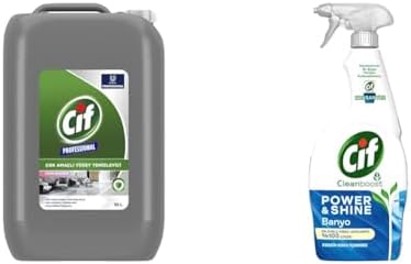 Alternative view of Cif Profesyonel Genel Yüzey Temizleyici Çok Amaçlı Genel Yüzey Temizleyici 10 L(1) Cif Power Cleanboost Sprey Temizleyici Banyo İçin Temizleyici ve Kireç Çözücü 750 ML(2)