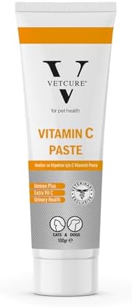 Vitamin C Kedi ve Köpek C Vitamini Desteği Paste 100 gr