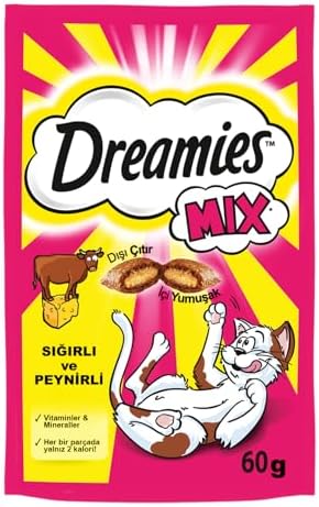 Dreamies Kedi Ödül Maması Karışık Paket 6x60gr