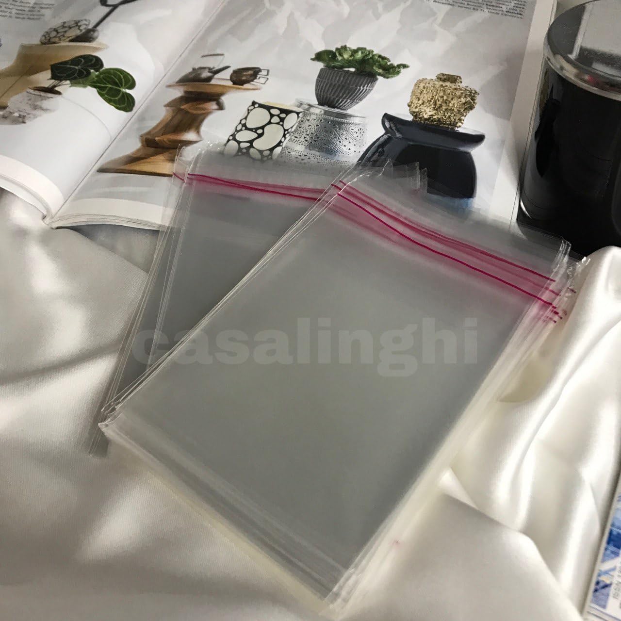 Alternative view of Kendinden Yapışkanlı Jelatin Poşet Bantlı Şeffaf Opp Torba Paket 10x15 cm (Kapak Payı Dahil) - 50 Adet