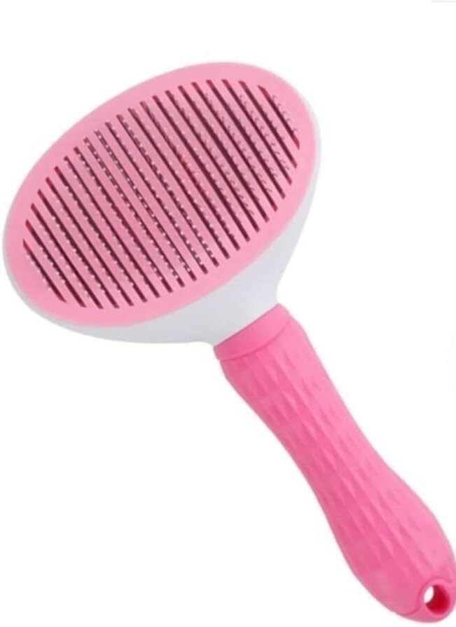 Alternative view of Otomatik Temizlenen Kedi Köpek Tarağı (Pembe)
