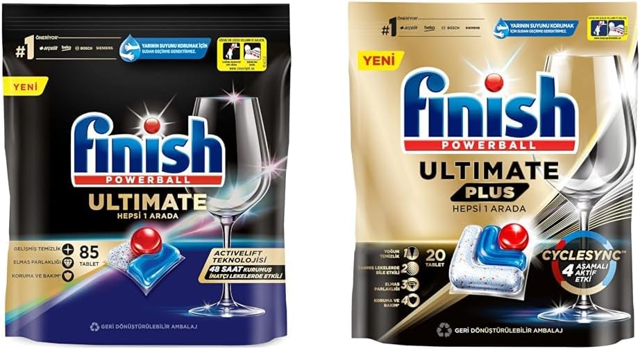 Alternative view of 85 Kapsül + Finish Plus 20 Kapsül Bulaşık Makinesi Tableti